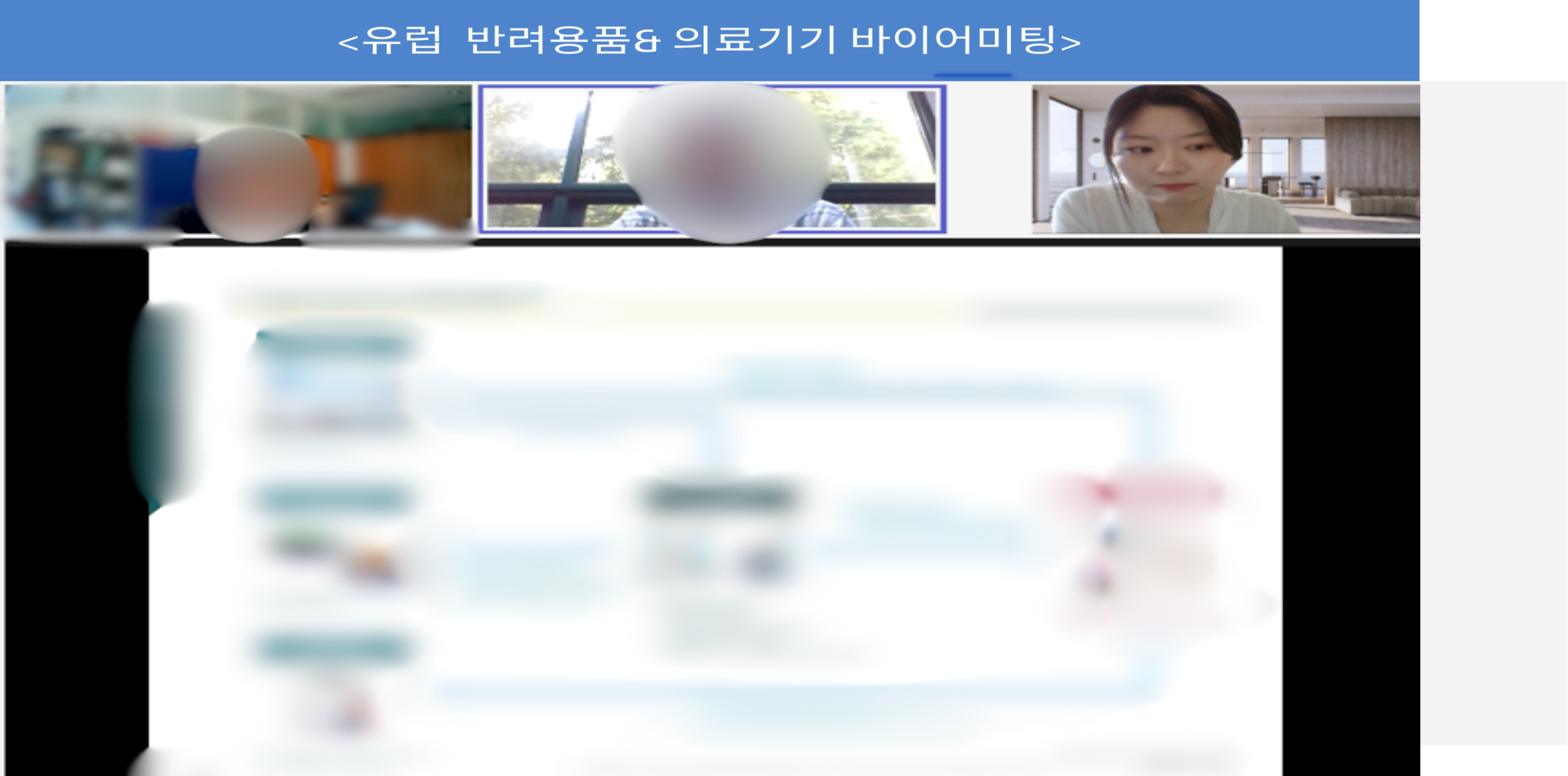 바이어 미팅 사진
